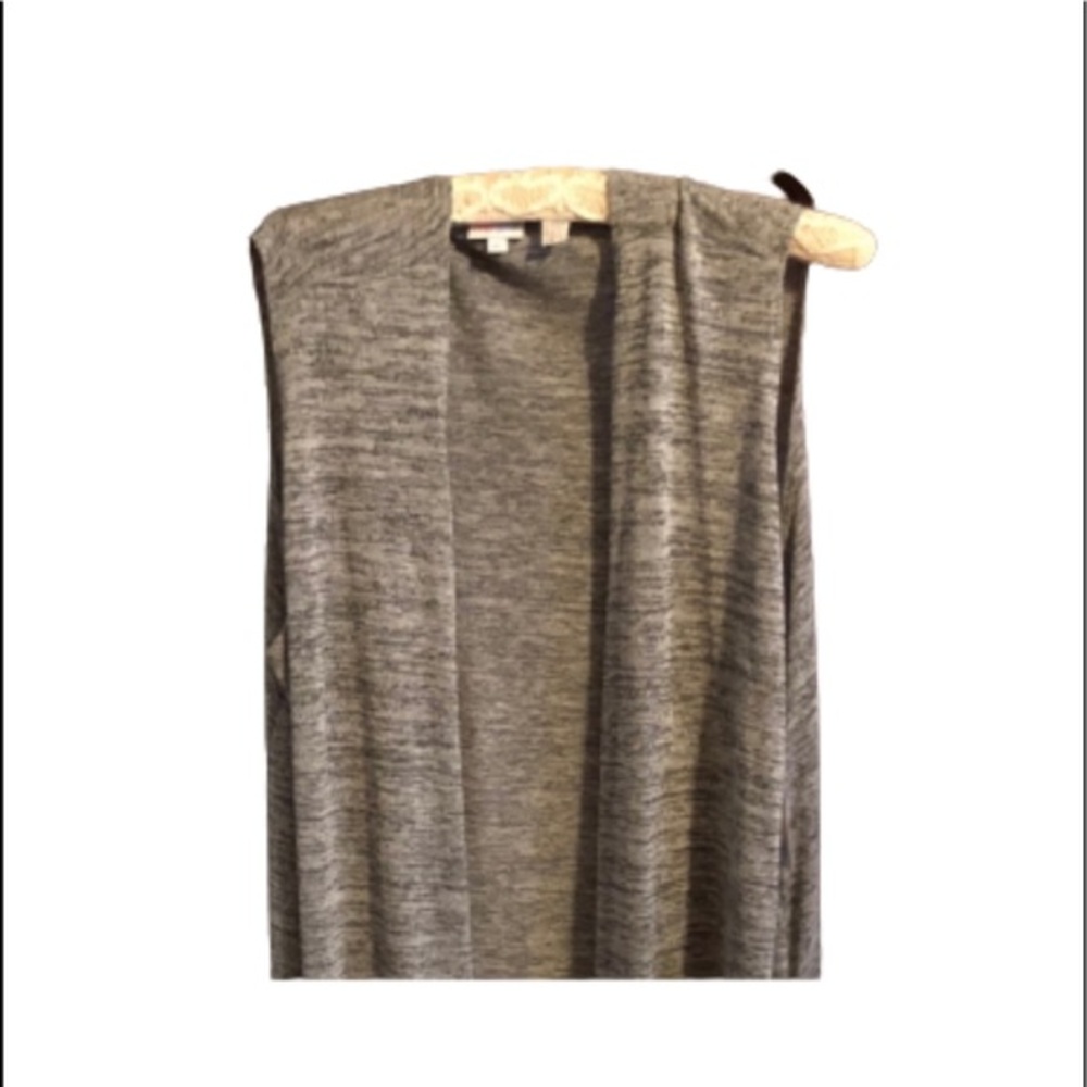 Lularoe xl joy nwt grey with black specks